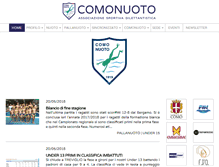 Tablet Screenshot of comonuoto.it
